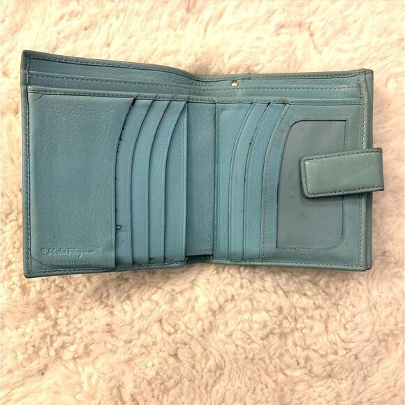 Salvatore Ferragamo Vintage Gancini W Hook Wallet - Picture 3 of 9